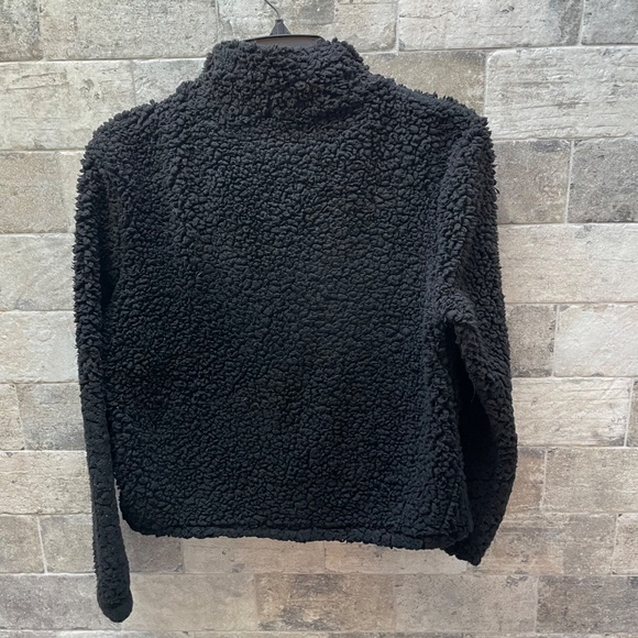 ❤️ GARAGE BLACK SHERPA JACKET SIZE SMALL - Picture 5 of 5